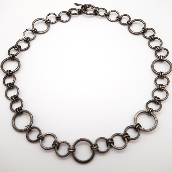 Jodi Rae stamp ring sterling silver necklace! - Picture 5 of 8